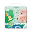 Подгузники-трусики Melitina для детей Classic размер L 9-14кг 36 шт 50-8532 Артикул: 3830