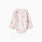 Боди детское, рост 62 см, розовое