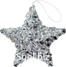 Christmas tree decoration: Star Galaxy, 18.5 cm