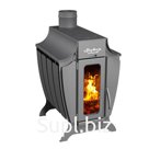 Печь отопительная газодровяная Ермак Stoker 120 AquaG достаточно функциональная, имеет водяной контур и работает в режиме длительного горения, обеспечивая подд…