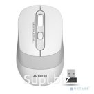 A-4Tech Мышь беспроводная A4Tech Fstyler FG10 , белый серый , оптическая, 2000dpi , USB, 4 кнопки 1147569