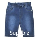 Бриджи джинсовые для мальчиков, рост 158 см, цвет синий