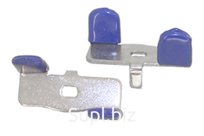 Ручка бабочка DN20, синяя