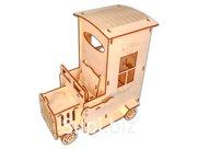 Деревянный конструктор "Цирковой автомобиль"