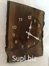 Classic clock from natural wood