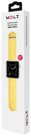 Силиконовый браслет W.O.L.T. для Apple Watch 38 мм, желтый
