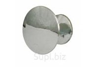 Ручка мебельная 306А хром d-30мм Ручка-кнопка Soller