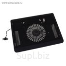 Охлаждающая подставка для ноутбука, 1 кулер, USB