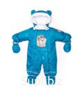 Jumpsuit-envelope "transformer", Demi-season, Fleece, Indigo,
167F