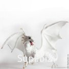 Скульптура «Белый дракон» - изготовление на заказ