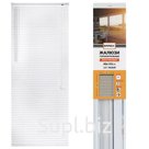 Жалюзи горизонтальные BRABIX 40×155 см, ПЛАСТИК, цвет белый, 606023