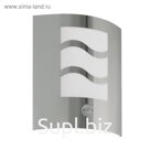 Светильник CITY, 60Вт, E27, IP44, цвет нержавеющая сталь