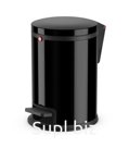 Ведро для Мусора с Педалью Hailo Pure M 12л арт.0517-060