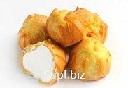 Профитроли в ассортименте (сливочный крем. вареная сгущенка. йогурт. сливки. творожный крем. крем-брюле) ; Артикул: КИ010