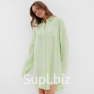 Сорочка ночная женская KAFTAN Lime series, размер 40-42, зелёная