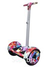 Гироскутер с ручкой Smart Balance А8 Роза