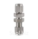 CBU обжимной соединитель с креплением на панель ( об.вр.М 12мм x об.вр.М 12мм )