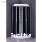 Душевая кабина Loranto CS-6691 G, 90x90x215 см, серое стекло 4 мм, низкий поддон 13 см