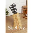 Подставка для ножей "Cooking time", 11х6х20 см