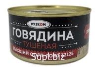 ГОВЯДИНА ТУШЕНАЯ:			

1	Говядина тушеная в/с Премиум ( 325/24 _ ГОСТ) Цена: 212,99 рублей, ж/б Easy Open

3	Говядина тушеная  в/с Спецзаказ (250/12 _ ГОСТ) Цен…