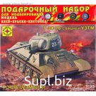 Сборная модель «Танк Т-34-76 с башней УЗТМ»