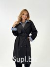 ДЛИННЫЙ ТРЕНЧ, С ИМИТАЦИЕЙ РУБАШКИ Артикул: #88838