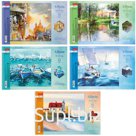 Альбом для рисования 24л., А4, на спирали Hatber "Красота вокруг нас", тиснение, перфорация на отрыв.