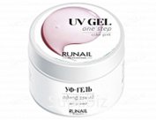 RuNail, Однофазный УФ-гель (цвет: Розовый), 15 г
