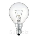 Лампа накаливания Philips Stan, 40Вт, тип G "шар" E14, прозрачная