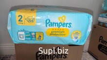 Подгузники PAMPERS PP NB GEANT T2 X54 оригинал Германия