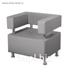Кресло "Борк", серый