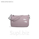 305-53 8822 Женская сумка из эко кожи Valensiy Пудровый