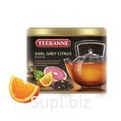Чай TEEKANNE (Тиканне) «Earl Grey Citrus», черный, бергамот/цитрус, листовой, 150 г, ж/б, Германия