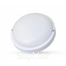 Ultraflash LBF-0801AS C01 (Св-к LED влагозащищенный с акустич датчиком, 12 Вт, IP65, 220В, круг)