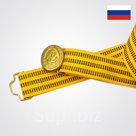 Пояс парадный без подвесок "ВМФ РФ"