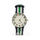 Часы наручные "Каньяда", хром, d=4 см, микс