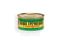 Каша гречневая с говядиной (0,325 кг.)