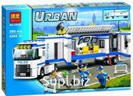Конструктор BELA 10420 Полиция Мобильный отряд 394 дет. в коробке 41Х6х28см