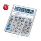 Калькулятор настольный Citizen SDC-888XWH, 12 разр., двойное питание, 158*203*31мм, белый