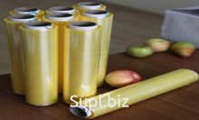 Пищевая пленка 300мм*250м ПЭ, Десногорск, желтая 6 мкм