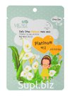 МЖ Daily Dewy Маска тканевая для лица с платиной MJ Care Daily Dewy Platinum Mask Pack 25гр