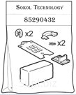 85290432 комплект 3/ч НР 102  60:40  2000ч (к Delaval)