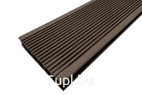 Террасная доска Deckron (Декрон) Classic, производство Россия, 153*28*4000мм, венге, П7