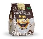 Choco Smiles JERRY - Смайлики для завтрака / КАКАО 375 г/10 без глютена/ВЕГЕ