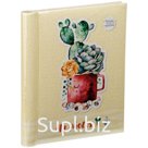 Фотоальбом магнитный 20 листов 23*28см, внутренняя спираль, ArtSpace "Cute succulent"