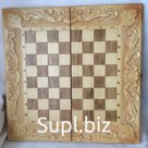Chess from natural wood