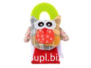 Игрушка на руку Roxy Kids &amp;quot;Совенок Угу&amp;quot; с прорезывателем арт.RBT-20024