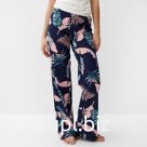 Брюки женские прямые KAFTAN "Tropical dream" р. 48-50
