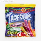 Конфеты жевательные Troffyum с фруктовым вкусом ассорти, 200г