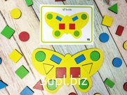 Сортер-мозаика "Бабочки"